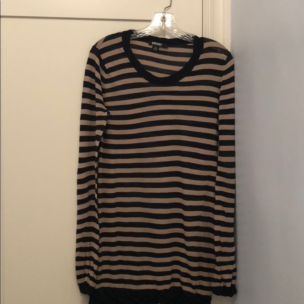 DKNY striped sweater